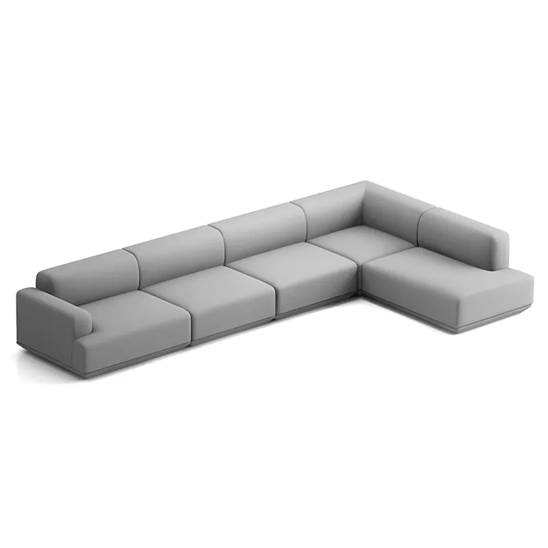 Commercial lounge seating sofa for modern office reception and collaborative spaces