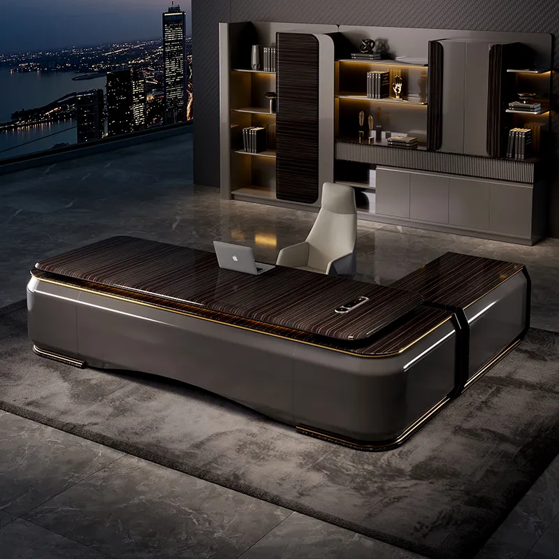 Luxury Executive Office Desk with Smart Lift Worktop - Cover image