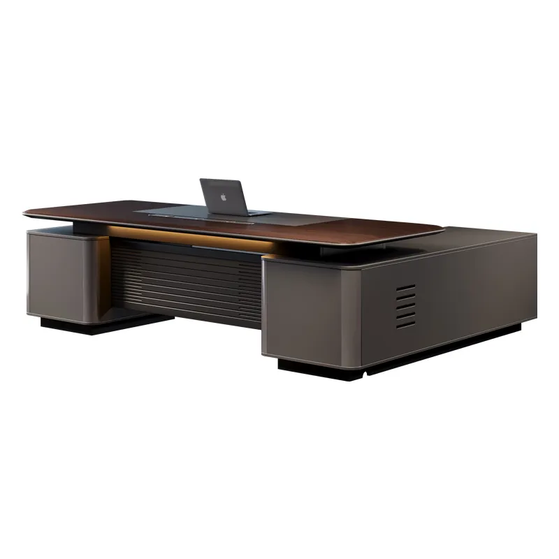 Modern manager office desk designed for premium executive office spaces