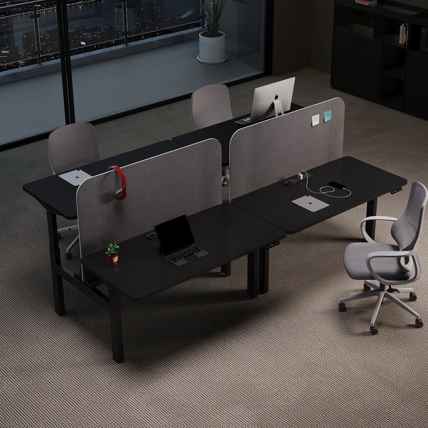 Modular Electric Height Adjustable Office Workstati - Cover image