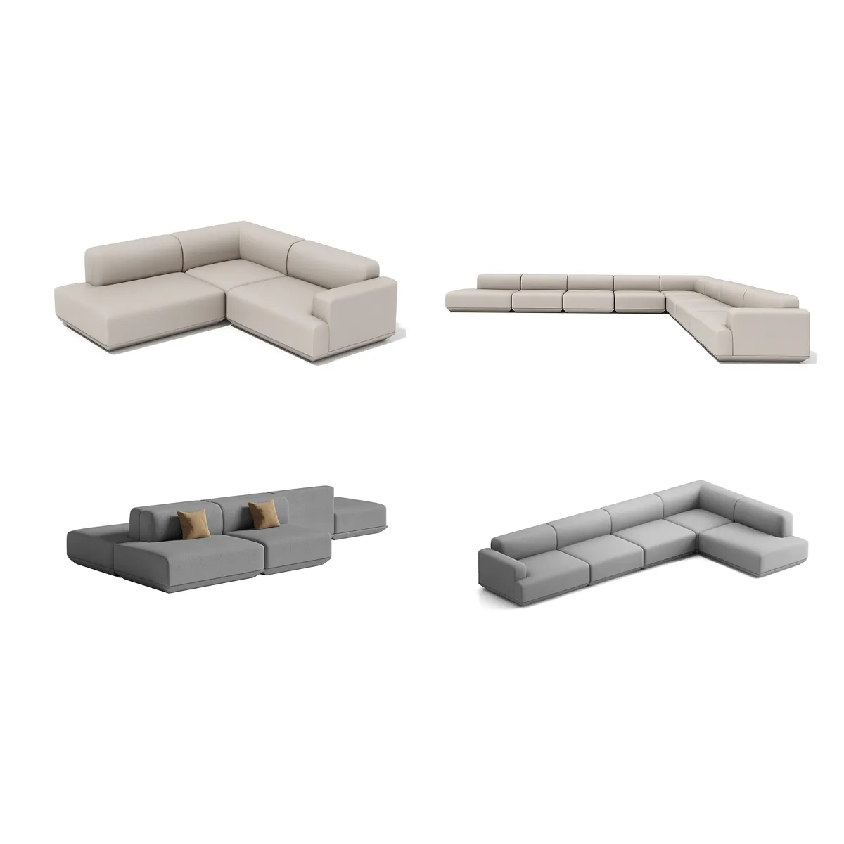 Office lounge area furniture with modular sofa seating for informal meetings