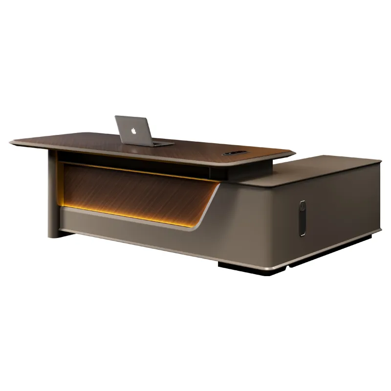 Premium CEO office desk designed for a refined corporate workspace